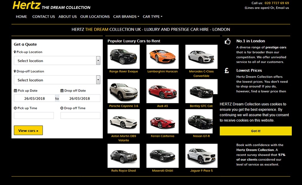 Hertz the dream collection